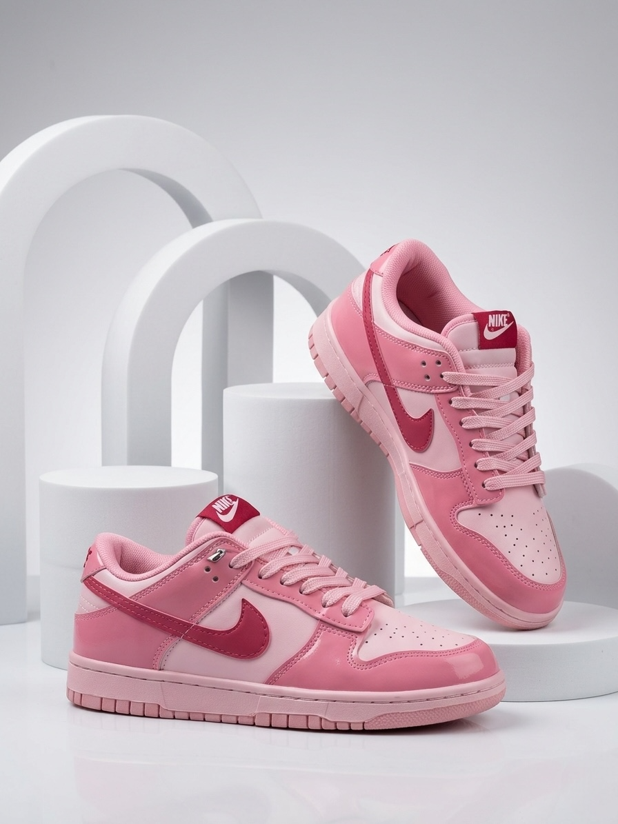 Nike dunk low triple pink
